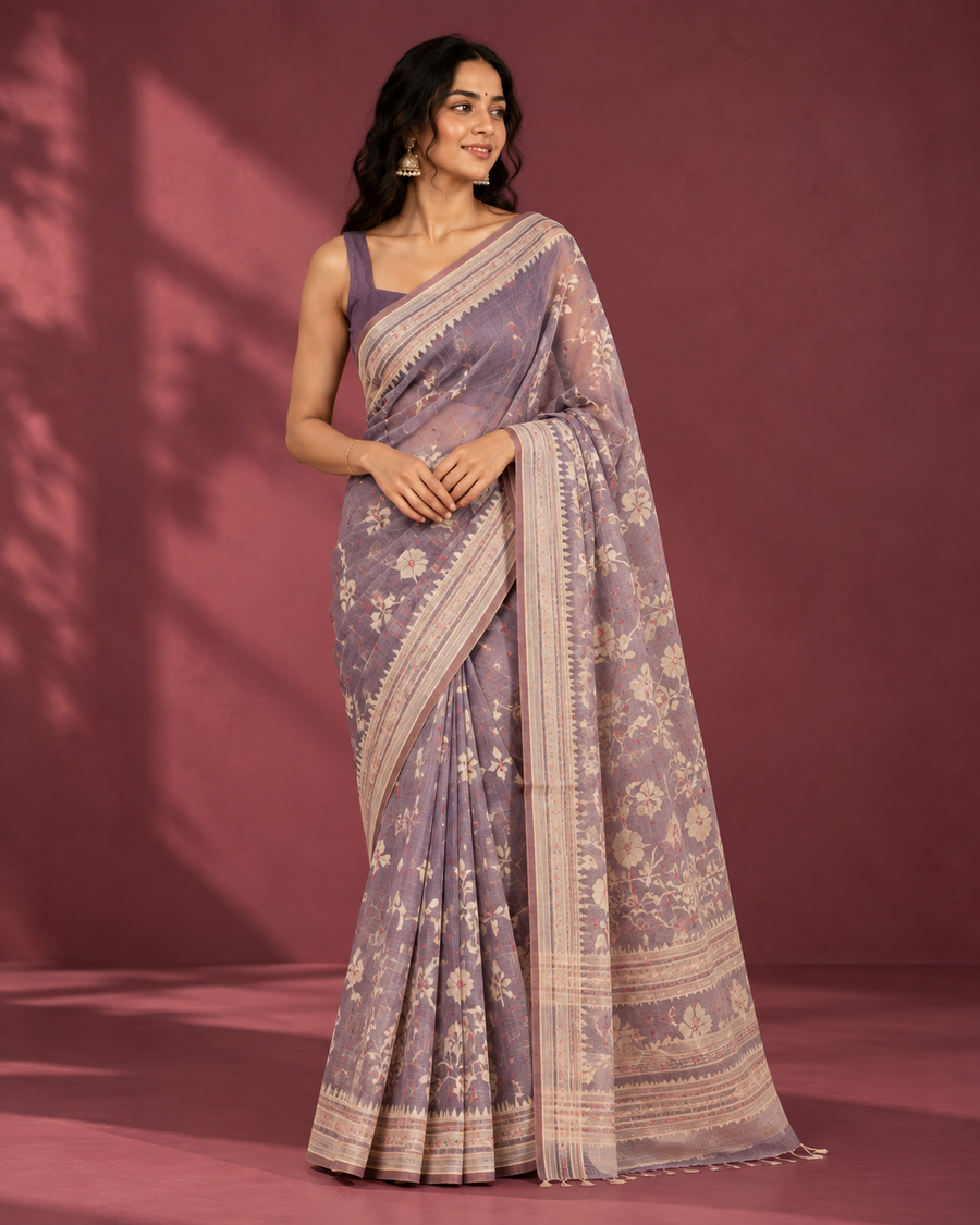 Jamdani Sarees | Traditional Indian Weaves | KriTri
